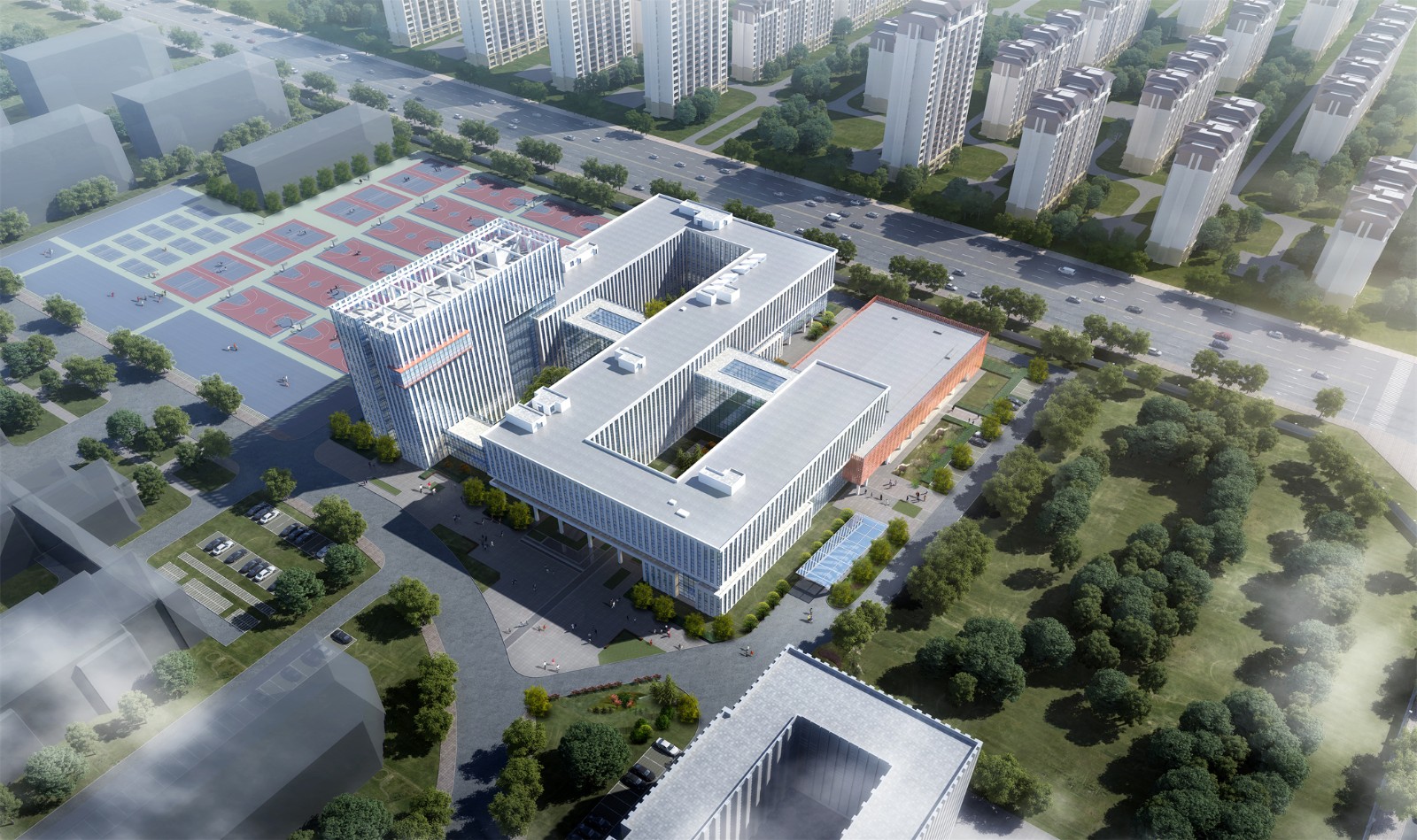 銅陵學(xué)院財(cái)經(jīng)教育產(chǎn)教融合實(shí)訓(xùn)基地（A、B組團(tuán)）